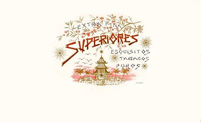 Top Sheet- cigar box label