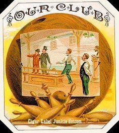 Our Club- cigar box label