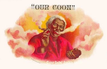 Our Coon -george harris- litho cigar label