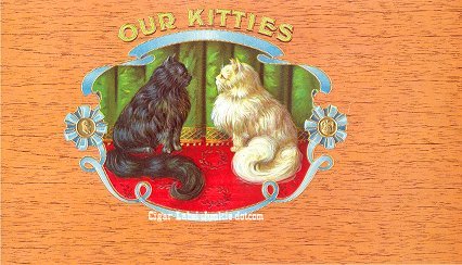 Our Kitties inner cigar label
