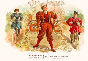 Our Latest cigar box label