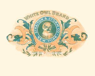 White Owl- cigar box label