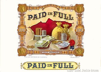 currency/silver cigar box label theme