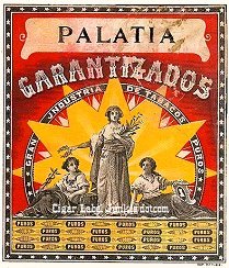 Palatia cigar label