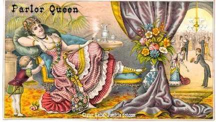 Parlor Queen- cigar box label
