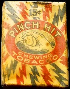 Pinch Hit- cigar box label
