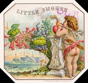 Little Smoker- cigar box label