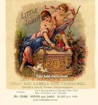 Little Lover- cigar box label
