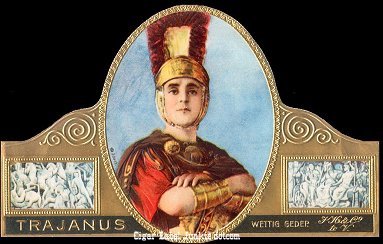Trajanus- cigar box label