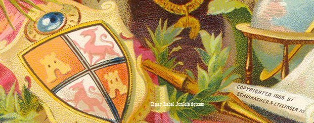 Ponce De Leon- cigar box label