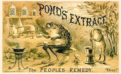 Ponds Extract- cigar box label