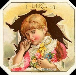 I Like It- cigar box label