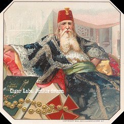 Prince India outer cigar label