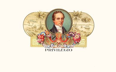 Privilegio inner cigar label