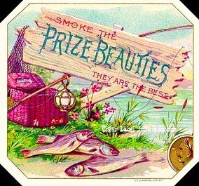 Prize Beauties- cigar box label