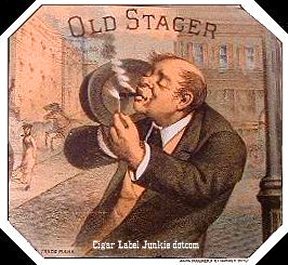 Old Stagger out- cigar box label