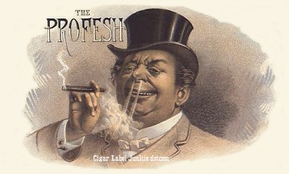 Profesh-cigar box label