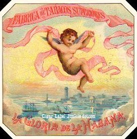 La Gloria- cigar box label