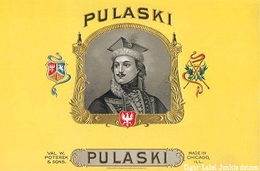 Pulaski cigar box label