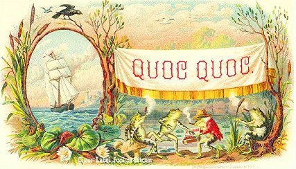 Quoc Quoc- cigar box label