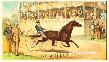 St. Julien- cigar box label