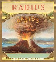 Radius outer cigar box label