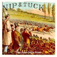 Nip & Tuck- cigar box label