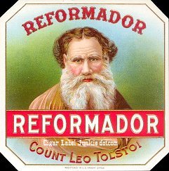 Reformador cigar box label