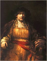 Rembrandt cigar box label