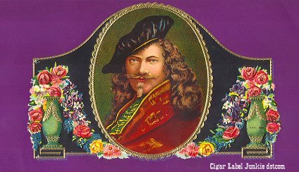 Rembrandt cigar box label