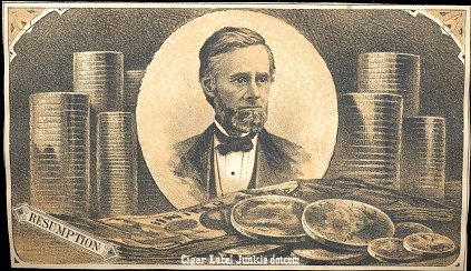 Resumption cigar box label