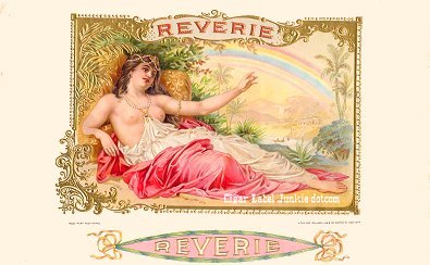 Reverie- cigar box label