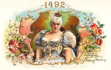 Richard Harlow cigar box label