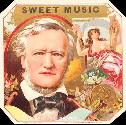 Richard Wagner cigar box label