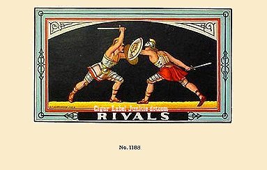 Rivals-cigar box label