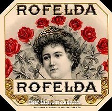 Rofelda cigar label