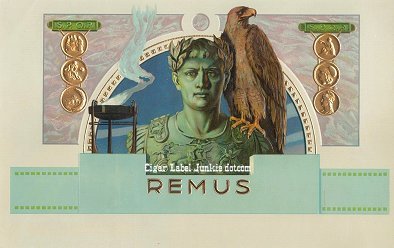 Remus- cigar box label