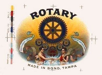 Rotary- cigar box label