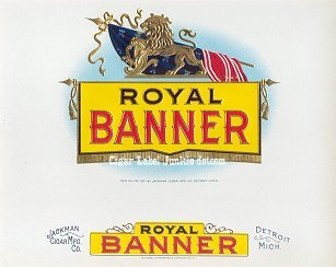 Royal Banner inner cigar label