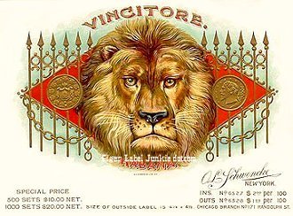 Vincitore 2- cigar box label