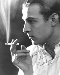 Rudy Val pic cigar box label