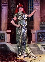 Sarah Bernhardt pic cigar box label