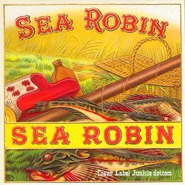 Sea Robin- cigar box label