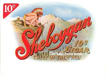 Sheboygan inner cigar label