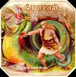 Siegfried- cigar box label