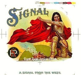 Signal cigar box label
