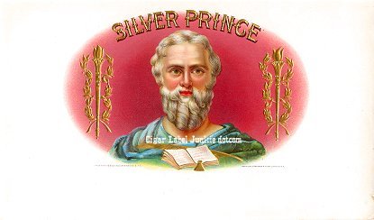 Silver Prince inner cigar label