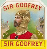 sir godfrey outer cigar box label