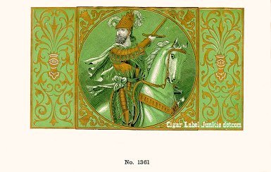 Knight- cigar box label