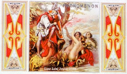Phenomenon- cigar box label